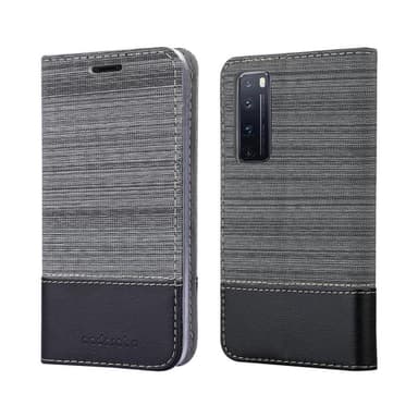 Huawei NOVA 7 PRO 5G lommebokdeksel etui (grå)
