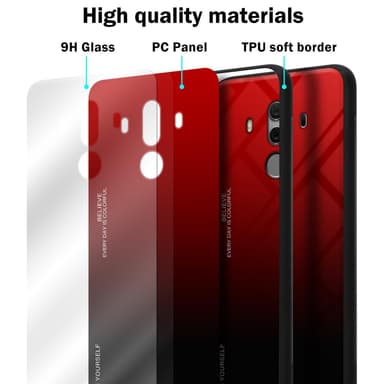 Deksel Huawei MATE 10 PRO Case Cover (svart)