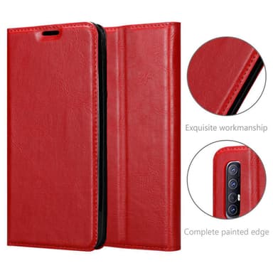Oppo FIND X2 PRO lommebokdeksel case (rød)