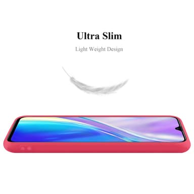 Deksel Realme X2 / XT / Oppo K5 Silikon cover (rød)