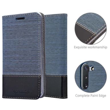Samsung Galaxy NOTE 10 lommebokdeksel etui (blå)