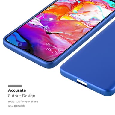 Deksel Samsung Galaxy A70 / A70s Case Cover (blå)