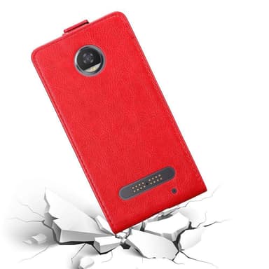 Motorola MOTO Z2 deksel flip cover (rød)