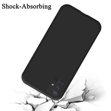 Samsung Galaxy A51 4G / M40s silikondeksel case (svart)