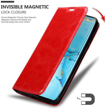 Oppo FIND X2 PRO lommebokdeksel case (rød)