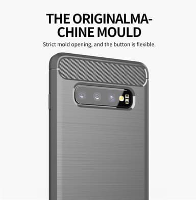 Deksel Samsung Galaxy S10 4G ultra slim (grå)
