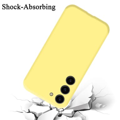Samsung Galaxy S24 silikondeksel case (Gul)