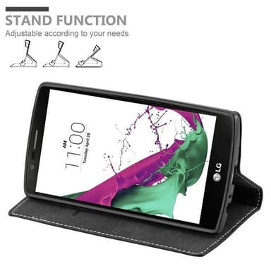 LG G4 / G4 PLUS Deksel Case Cover (svart)