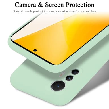 Xiaomi 12 LITE silikondeksel case (grønn)