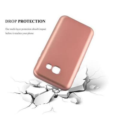 Deksel Samsung Galaxy A3 2017 Case Cover (rosa)