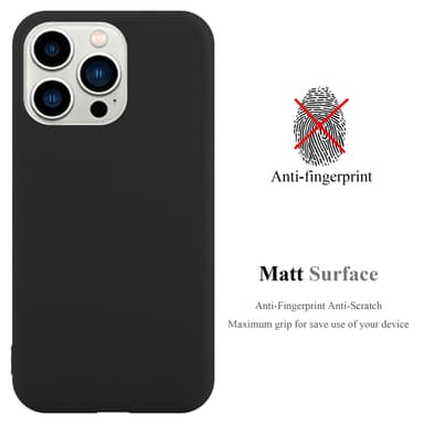 Deksel iPhone 14 PRO Silikon cover (svart)