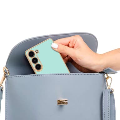 Samsung Galaxy S23 silikondeksel case (Grønn)