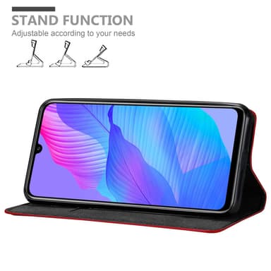 Huawei P SMART S lommebokdeksel case (rød)