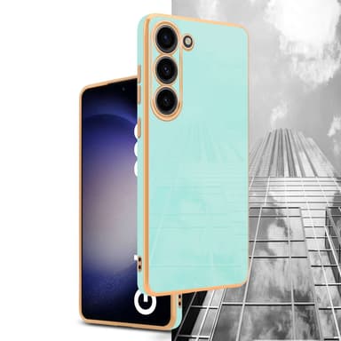 Samsung Galaxy S23 silikondeksel case (Grønn)