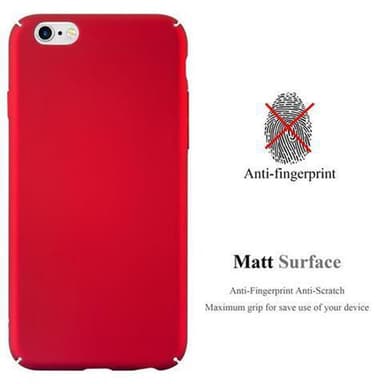 Deksel iPhone 6 / 6S Case Cover (rød)