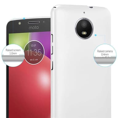 Deksel Motorola MOTO E4 Case Cover (sølv)