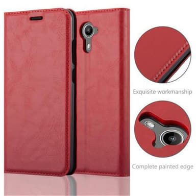 WIKO U FEEL PRIME lommebokdeksel case (rød)