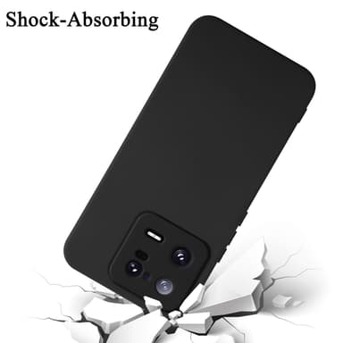 Xiaomi 13 Pro 5G silikondeksel case (Svart)