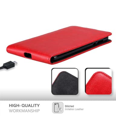 Motorola MOTO Z2 deksel flip cover (rød)