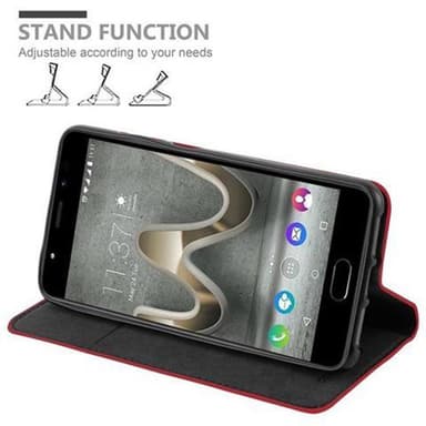 WIKO U FEEL PRIME lommebokdeksel case (rød)