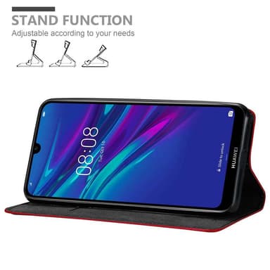Huawei Y6 2019 lommebokdeksel case (rød)