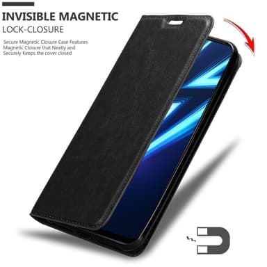Realme 6 PRO lommebokdeksel case (svart)