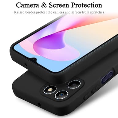 Honor x6a silikondeksel case (Svart)