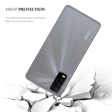 Vivo Y20s deksel ultra slim (gjennomsiktig)