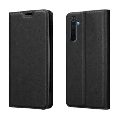 Realme 6 PRO lommebokdeksel case (svart)