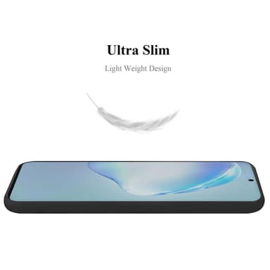 Deksel Samsung Galaxy S20 PLUS Silikon cover (svart)