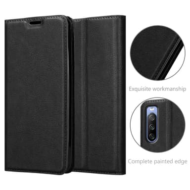 Sony Xperia 10 III lommebokdeksel case (svart)
