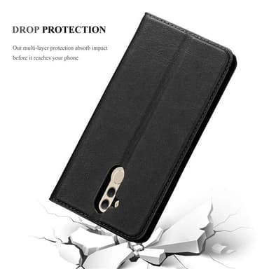 Huawei MATE 20 LITE lommebokdeksel case (svart)