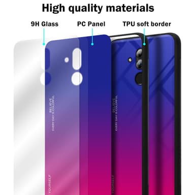 Deksel Huawei MATE 20 LITE Case Cover (svart)