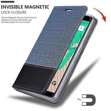 WIKO VIEW MAX lommebokdeksel etui (blå)