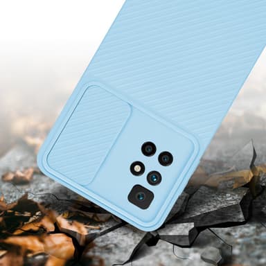 Deksel Xiaomi RedMi 10 cover (blå)