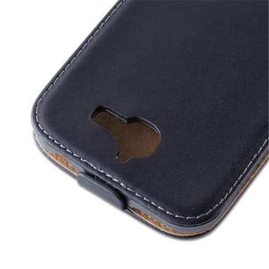 Huawei ASCEND G730 Deksel Flip Case (svart)