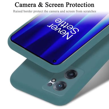 OnePlus Nord CE 2 5G silikondeksel case (Grønn)