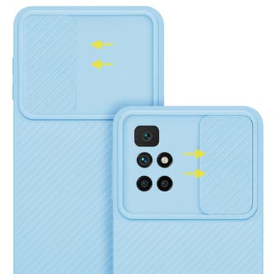 Deksel Xiaomi RedMi 10 cover (blå)