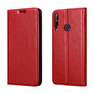 Huawei P40 LITE E lommebokdeksel case (rød)