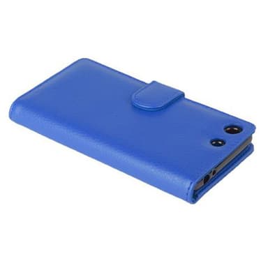Sony Xperia M5 lommebokdeksel case (blå)