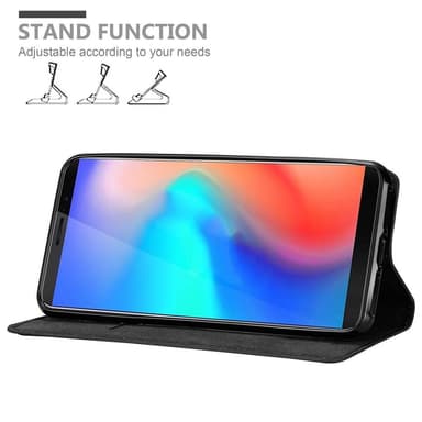 Cubot J3 PRO lommebokdeksel case (svart)
