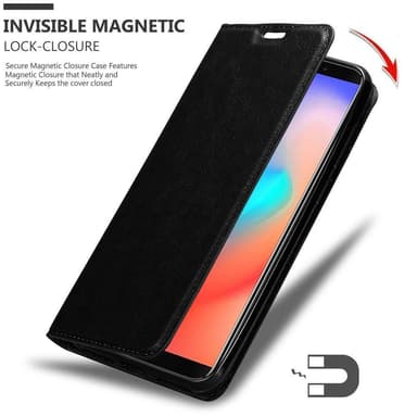 Cubot J3 PRO lommebokdeksel case (svart)