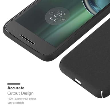 Motorola MOTO Z PLAY Hardt Deksel Cover (svart)