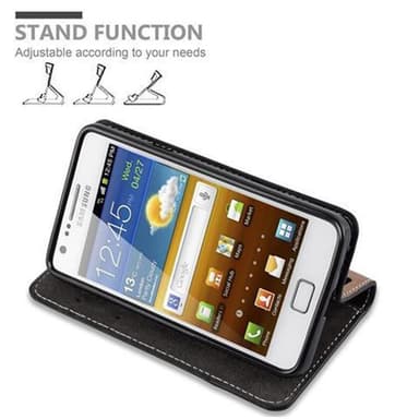Samsung Galaxy S2 / S2 PLUS Deksel Case Cover (svart)