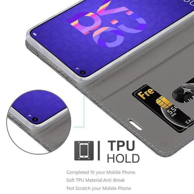 Huawei NOVA 5 / 5 PRO lommebokdeksel etui (grå)