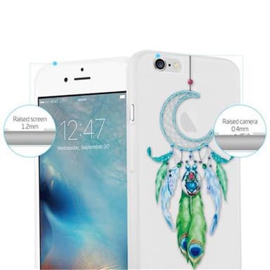 Skal / Skal för iPhone 6 / 6S Fodral av flexibelt