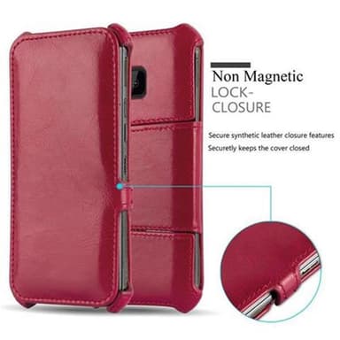 HTC ONE M9 lommebokdeksel case (rød)