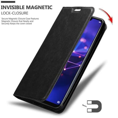Huawei MATE 20 LITE lommebokdeksel case (svart)