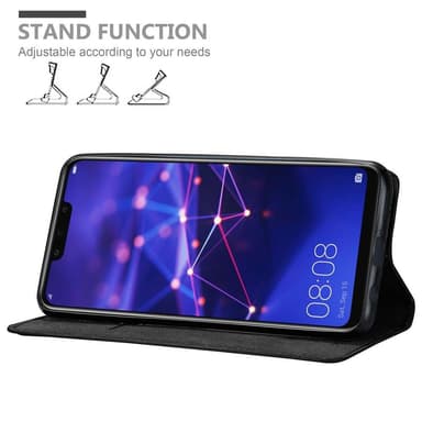 Huawei MATE 20 LITE lommebokdeksel case (svart)