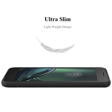 Motorola MOTO Z PLAY Hardt Deksel Cover (svart)